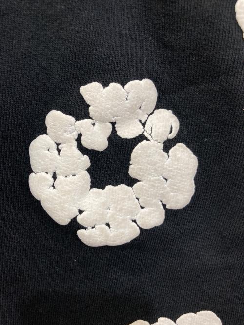 Denim Tears（デニムティアーズ）Denim Tears (デニムティアーズ) READYMADE (レディメイド) COTTON WREATH SWEAT SHORTS ブラック サイズ:Mの古着・服飾アイテム