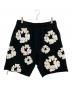Denim Tears（デニムティアーズ）の古着「COTTON WREATH SWEAT SHORTS」｜ブラック