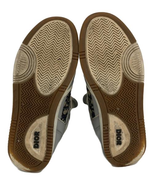 Christian Dior（クリスチャン ディオール）Christian Dior (クリスチャン ディオール) B27 ハイトップオブリークニーカー グレー サイズ:42の古着・服飾アイテム