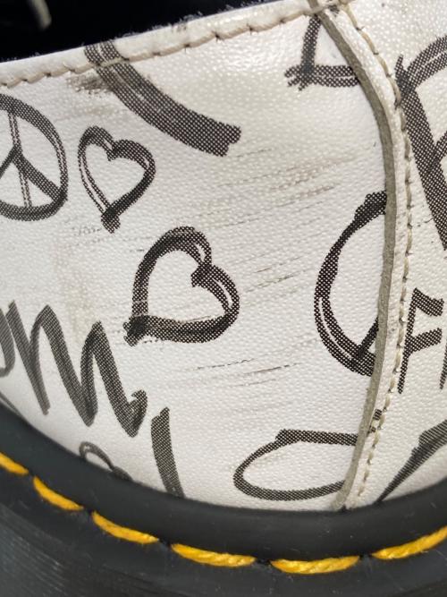 Dr.Martens（ドクターマーチン）Dr.Martens (ドクターマーチン) 3ホールシューズ ホワイト サイズ:41の古着・服飾アイテム