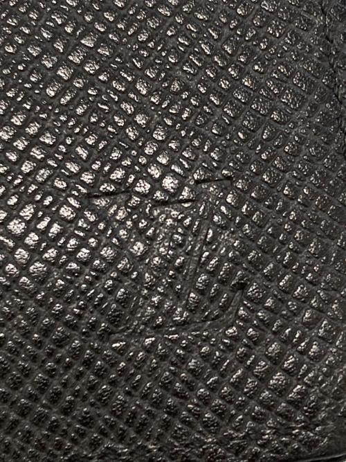 LOUIS VUITTON（ルイ ヴィトン）LOUIS VUITTON (ルイ ヴィトン) ジッピー・コインパース タイガ グラシエ　M32617 ブラックの古着・服飾アイテム