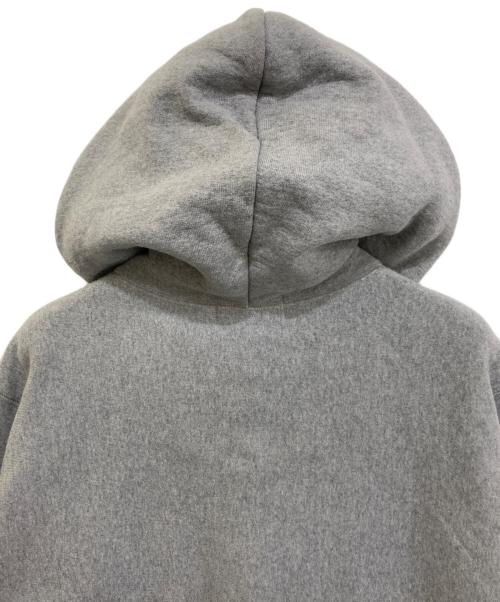 A BATHING APE（ア ベイシング エイプ）A BATHING APE (ア ベイシング エイプ) ロゴプリントジップパーカー グレー サイズ:Lの古着・服飾アイテム