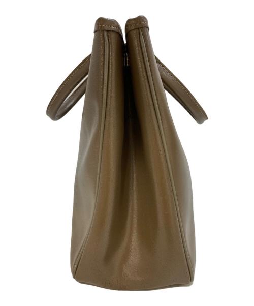 LONGCHAMP（ロンシャン）LONGCHAMP (ロンシャン) ロゾ トートバッグ ブラウンの古着・服飾アイテム
