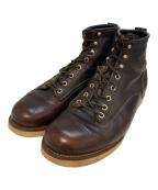RED WINGレッドウィング）の古着「6inch LINEMAN BOOTS」｜ブラウン