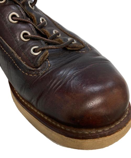 RED WING（レッドウィング）RED WING (レッドウィング) 6inch LINEMAN BOOTS ブラウン サイズ:43の古着・服飾アイテム