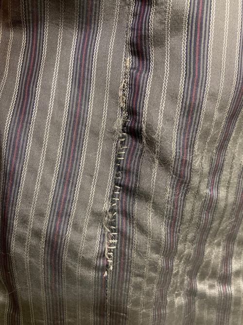 DOLCE & GABBANA（ドルチェ＆ガッバーナ）DOLCE & GABBANA (ドルチェ＆ガッバーナ) シルク混テーラードジャケット ブラック サイズ:46の古着・服飾アイテム