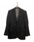 DOLCE & GABBANA（ドルチェ＆ガッバーナ）の古着「シルク混テーラードジャケット」｜ブラック