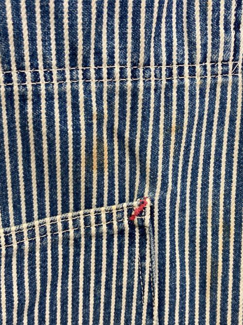 orSlow（オアスロウ）orSlow (オアスロウ) ヒッコリーストライプカバーオール ブルー サイズ:2の古着・服飾アイテム