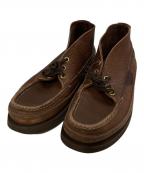 RUSSELL MOCCASINラッセルモカシン）の古着「チャッカブーツ」｜ブラウン