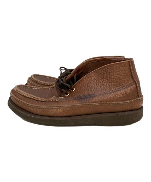 RUSSELL MOCCASIN（ラッセルモカシン）RUSSELL MOCCASIN (ラッセルモカシン) チャッカブーツ ブラウン サイズ:サイズ表記なしの古着・服飾アイテム