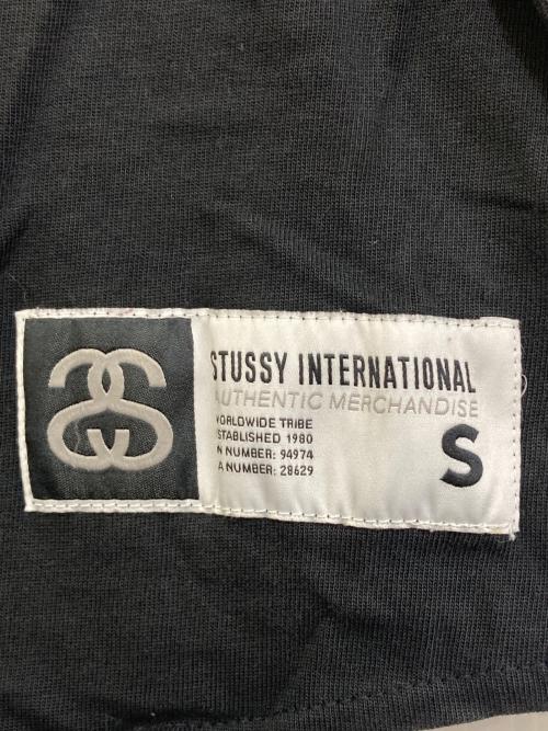 stussy（ステューシー）stussy (ステューシー) ベースボールシャツ ブラック サイズ:Sの古着・服飾アイテム