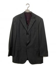 ERMENEGILDO ZEGNA（エルメネジルド・ゼニア）の古着「段返り3Bテーラードジャケット」｜グレー