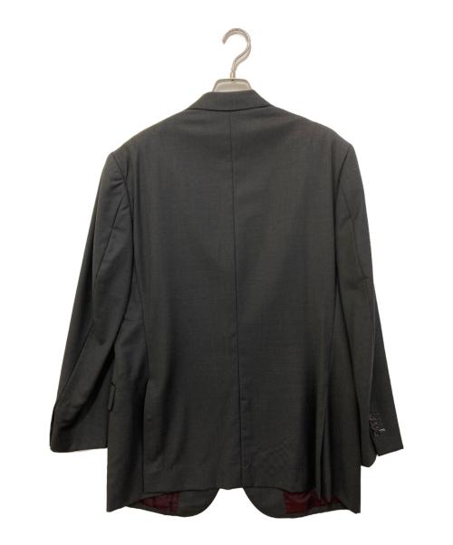 ERMENEGILDO ZEGNA（エルメネジルド・ゼニア）Ermenegildo Zegna (エルメネジルド・ゼニア) 段返り3Bテーラードジャケット グレー サイズ:実寸参照の古着・服飾アイテム