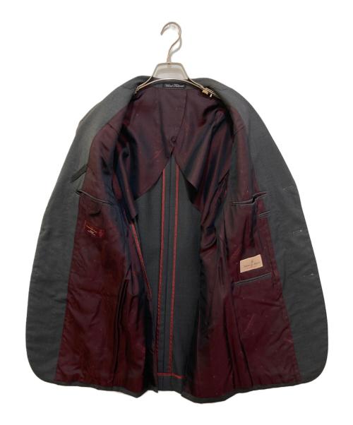 ERMENEGILDO ZEGNA（エルメネジルド・ゼニア）Ermenegildo Zegna (エルメネジルド・ゼニア) 段返り3Bテーラードジャケット グレー サイズ:実寸参照の古着・服飾アイテム