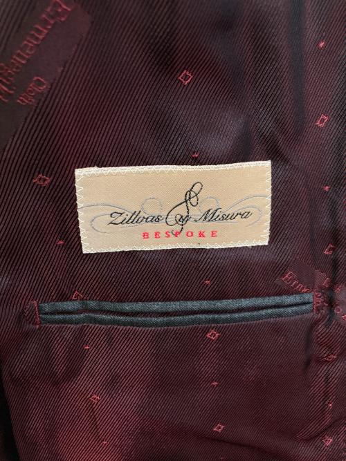ERMENEGILDO ZEGNA（エルメネジルド・ゼニア）Ermenegildo Zegna (エルメネジルド・ゼニア) 段返り3Bテーラードジャケット グレー サイズ:実寸参照の古着・服飾アイテム