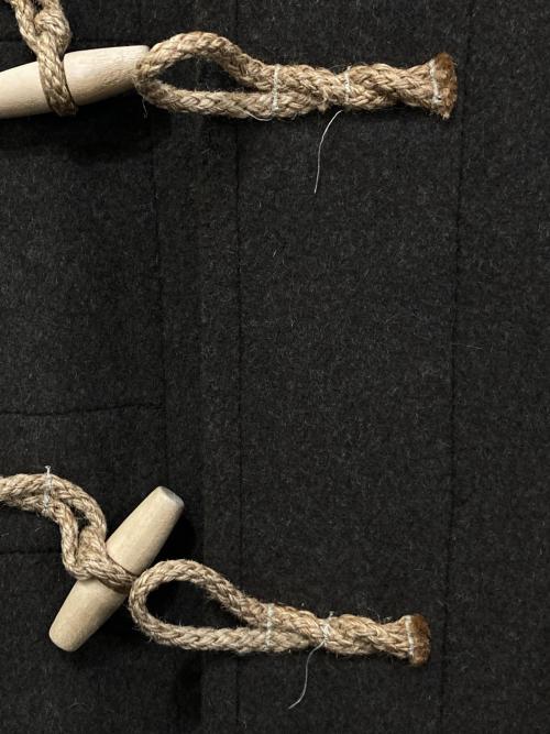 MARGARET HOWELL（マーガレットハウエル）MARGARET HOWELL (マーガレットハウエル) 90's ダッフルコート ブラウン サイズ:Lの古着・服飾アイテム