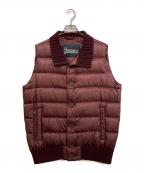 HERNOヘルノ）の古着「ダウンベスト　PI0201U-12051-6980」｜ボルドー