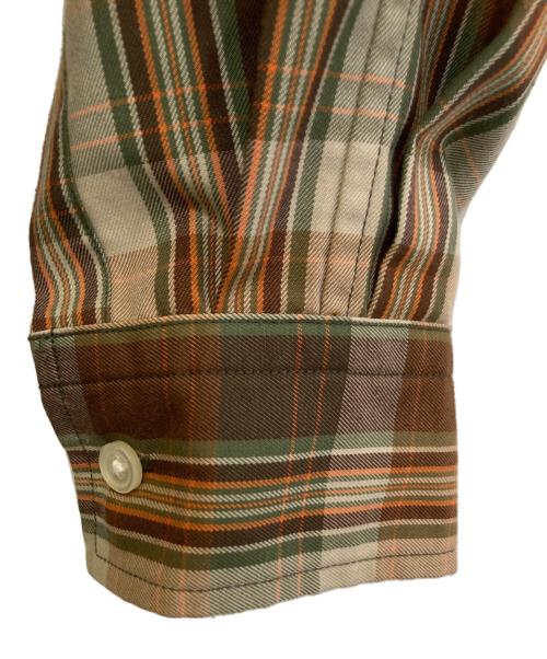 DAIWA PIER39（ダイワ ピア39）DAIWA PIER39 (ダイワ ピア39) TECH REGULAR COLLAR SHIRTS L/S PLAIDS ベージュ サイズ:Sの古着・服飾アイテム