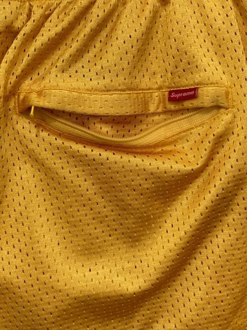 SUPREME（シュプリーム）SUPREME (シュプリーム) メッシュショーツ イエロー サイズ:Mの古着・服飾アイテム