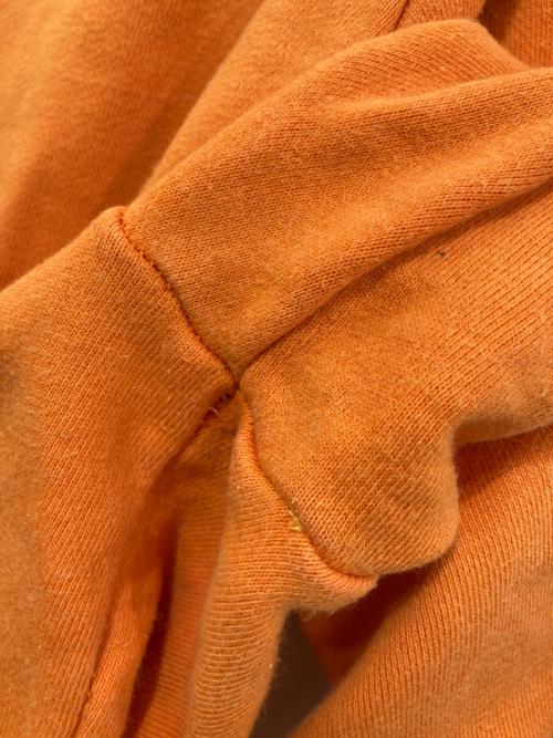 stussy（ステューシー）stussy (ステューシー) 90`sプリントスウェット オレンジ サイズ:Ｌの古着・服飾アイテム