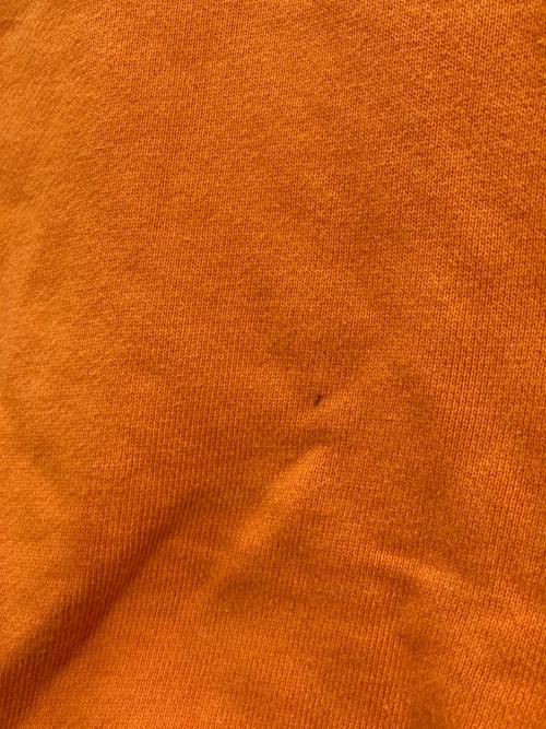 stussy（ステューシー）stussy (ステューシー) 90`sプリントスウェット オレンジ サイズ:Ｌの古着・服飾アイテム