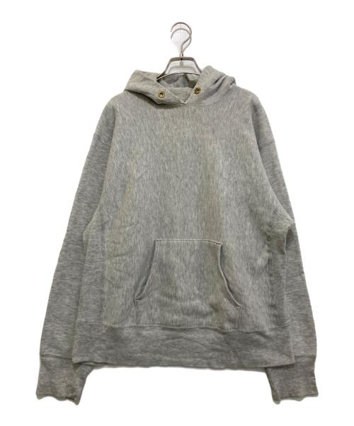 Champion REVERSE WEAVE（チャンピオン リバース ウィーブ）Champion REVERSE WEAVE (チャンピオン リバース ウィーブ) 80`sリバースウィーブパーカー グレー サイズ:LARGEの古着・服飾アイテム