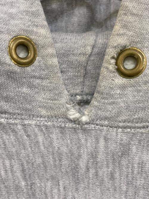 Champion REVERSE WEAVE（チャンピオン リバース ウィーブ）Champion REVERSE WEAVE (チャンピオン リバース ウィーブ) 80`sリバースウィーブパーカー グレー サイズ:LARGEの古着・服飾アイテム