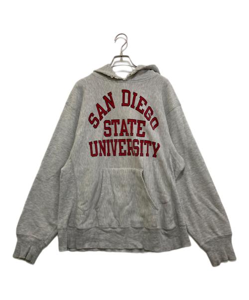 Champion REVERSE WEAVE（チャンピオン リバース ウィーブ）Champion REVERSE WEAVE (チャンピオン リバース ウィーブ) 80`sリバースウィーブパーカー グレー サイズ:LARGEの古着・服飾アイテム