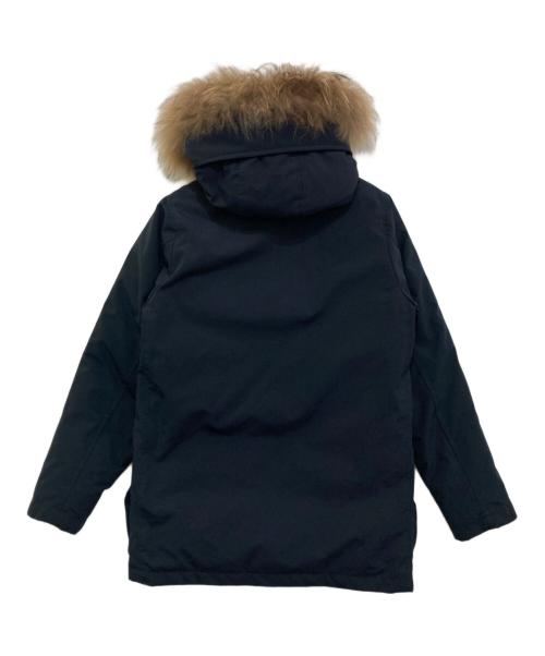 DANTON（ダントン）DANTON (ダントン) ファー付きダウンジャケット　JD-8532 ネイビー サイズ:34の古着・服飾アイテム