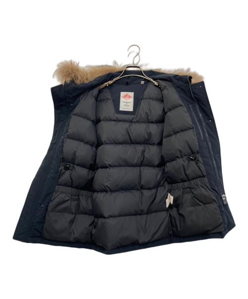 DANTON（ダントン）DANTON (ダントン) ファー付きダウンジャケット　JD-8532 ネイビー サイズ:34の古着・服飾アイテム