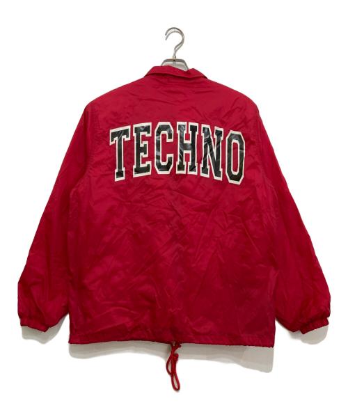 is-ness（イズネス）is-ness (イズネス) COACH JACKET TECHNO レッド サイズ:Mの古着・服飾アイテム