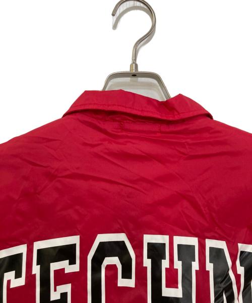 is-ness（イズネス）is-ness (イズネス) COACH JACKET TECHNO レッド サイズ:Mの古着・服飾アイテム