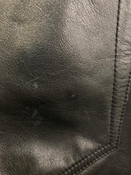 OLD GAP（オールドギャップ）OLD GAP (オールドギャップ) 00`sレザーパンツ ブラック サイズ:30の古着・服飾アイテム