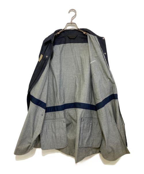 Essay（エッセイ）Essay (エッセイ) CUT OFF JUMPSUIT ネイビー サイズ:Mの古着・服飾アイテム