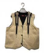 CENTINELAセンチネラ）の古着「チマヨベスト」｜アイボリー