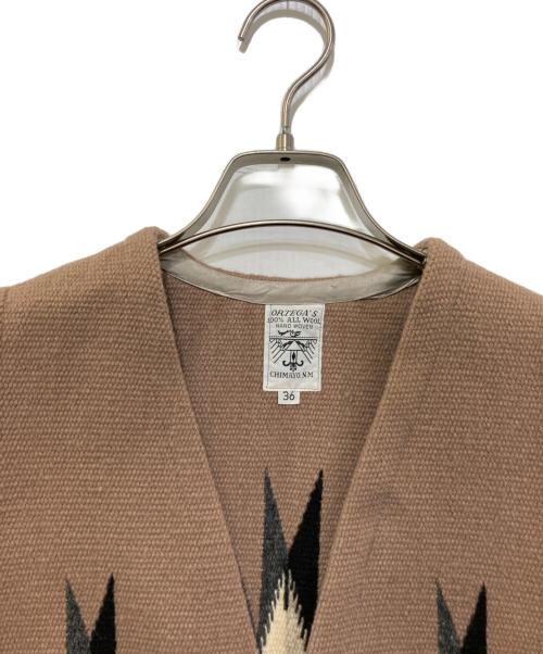 ORTEGA's（オルテガ）ORTEGA'S (オルテガ) チマヨベスト ベージュ サイズ:36の古着・服飾アイテム