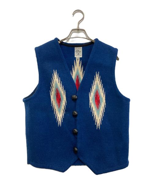 ORTEGA's（オルテガ）ORTEGA'S (オルテガ) チマヨベスト ネイビー サイズ:38の古着・服飾アイテム