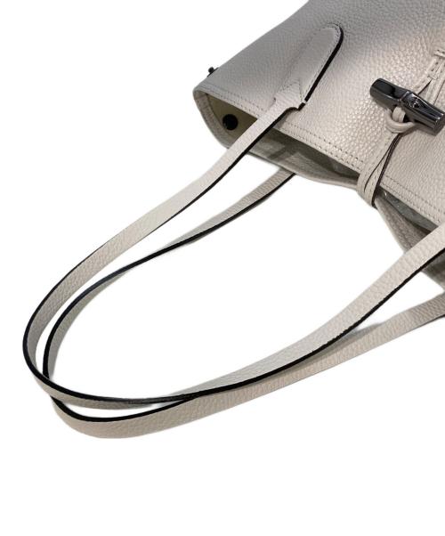 LONGCHAMP（ロンシャン）LONGCHAMP (ロンシャン) ロゾレザートートバッグ　L2686968 ベージュの古着・服飾アイテム