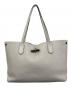 LONGCHAMP（ロンシャン）の古着「ロゾレザートートバッグ　L2686968」｜ベージュ