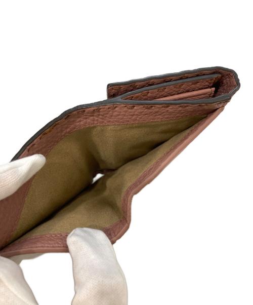 FENDI（フェンディ）FENDI (フェンディ) セレリア ピーカブー ウォレット 8M0359 ピンクの古着・服飾アイテム