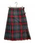 O'NEIL OF DUBLIN（オニールオブダブリン）の古着「キルトスカート」｜レッド×グレー