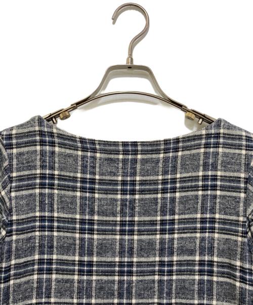 45R（フォーティファイブ・アール）45R (フォーティファイブ・アール) カディネルワンピース ネイビーの古着・服飾アイテム