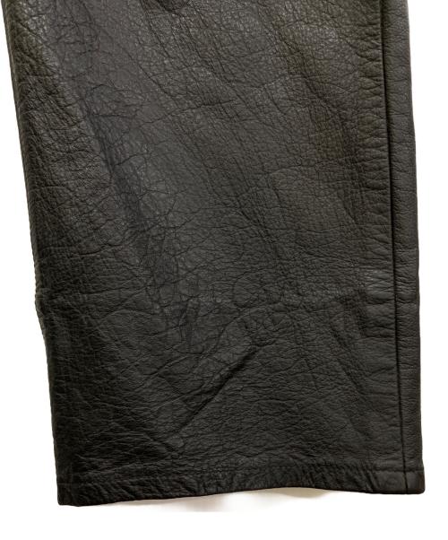 Calvin Klein Jeans（カルバンクラインジーンズ）Calvin Klein Jeans (カルバンクラインジーンズ) レザーパンツ ブラック サイズ:32の古着・服飾アイテム