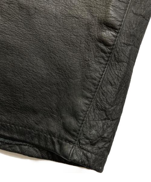 Calvin Klein Jeans（カルバンクラインジーンズ）Calvin Klein Jeans (カルバンクラインジーンズ) レザーパンツ ブラック サイズ:32の古着・服飾アイテム