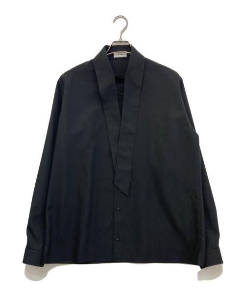 THE RERACS（ザ リラクス）THE RERACS (ザ リラクス) ボウタイシャツ ブラック サイズ:-の古着・服飾アイテム