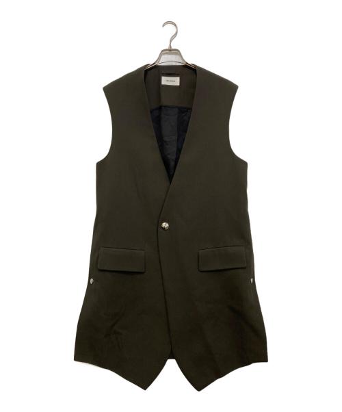 THE RERACS（ザ リラクス）THE RERACS (ザ リラクス) ロングベスト ダークオリーブ サイズ:サイズ表記なしの古着・服飾アイテム