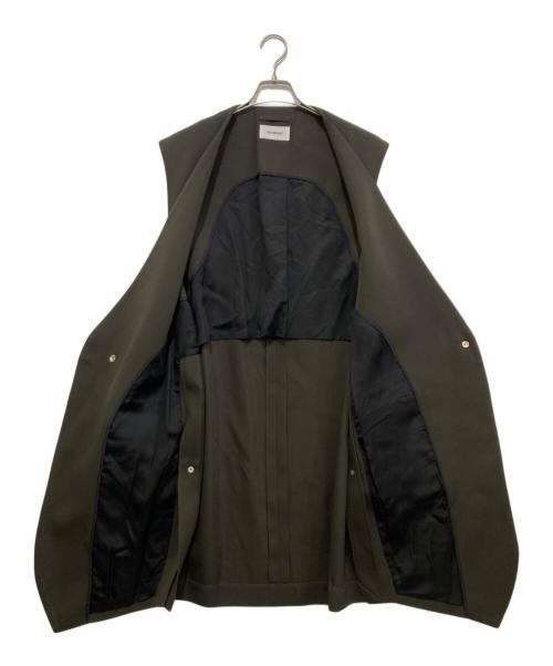 THE RERACS（ザ リラクス）THE RERACS (ザ リラクス) ロングベスト ダークオリーブ サイズ:サイズ表記なしの古着・服飾アイテム