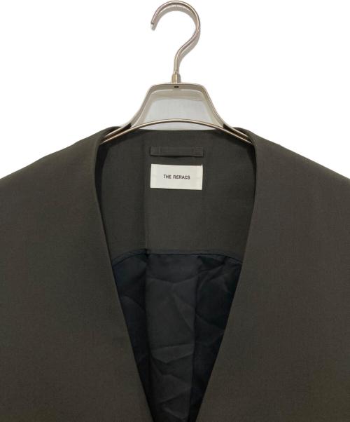 THE RERACS（ザ リラクス）THE RERACS (ザ リラクス) ロングベスト ダークオリーブ サイズ:サイズ表記なしの古着・服飾アイテム