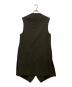 THE RERACS (ザ リラクス) ロングベスト ダークオリーブ サイズ:サイズ表記なし：12000円