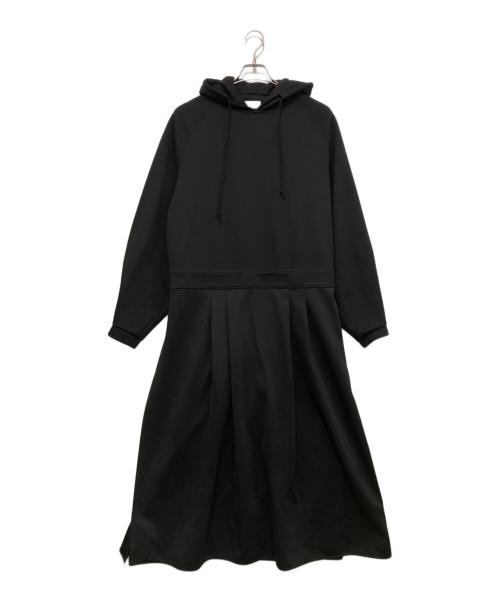 THE RERACS（ザ リラクス）THE RERACS (ザ リラクス) フーデッドワンピース ブラック サイズ:サイズ表記なしの古着・服飾アイテム
